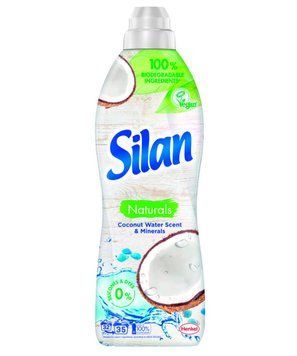 Кондиціонер для білизни Silan Naturals Coconut Water Scent & Minerals, 35 прань, 770 ml 00000002625 фото