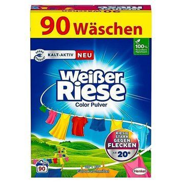 Порошок для прання Wei&szlig;er Riese, Для кольорового, 90 прань, 4,5 кг 00000001678 фото