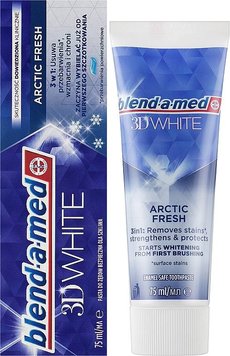 Зубна паста Blend-A-Med 3D White Arctic Fresh, Арктична свіжість, 75 ml 3284028840 фото