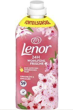 Кондиціонер для білизни Lenor, Цвітіння вишні та шавлія, 59 прань, 1,239 ml 00000002798 фото
