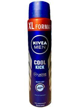 Антиперспірант-спрей для чоловіків NIVEA MEN Cool Kick, 250 ml 00000000880 фото