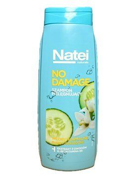 Шампунь Natei No Damage, Для нормального типу волосся, Пошкодженного, Фруктовий екстракт, 400 ml 030018484 фото