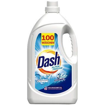 Гель для прання Dash Alpen Frische, Універсальний, 100 прань, 5 L. 00000000037 фото