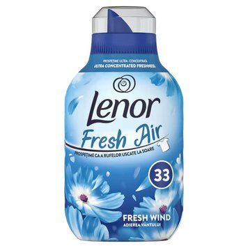 Кондиціонер для білизни Lenor Fresh Air, Свіжий вітер, 33 прань, 462 ml 00000002648 фото