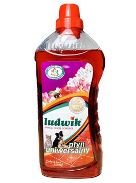 Засіб для миття підлоги Ludwik, Універсальний, Проти запаху тварин, 1 L 81534v01 фото