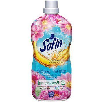 Кондиціонер для білизни Sofin Well Being - Feel Well!, З ефірними олійками, 70 прань,1,4 ml 00000003124 фото