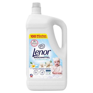 Гель для прання Lenor Sensitive, Універсальний, Гіпоалергенний, 100 прань, 5000 ml 00000002375 фото