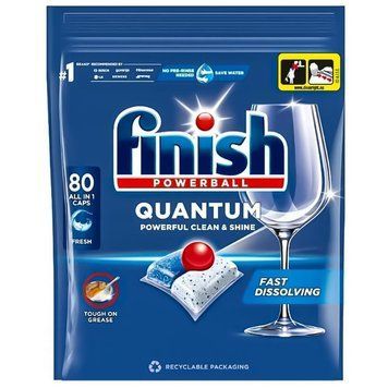 Таблетки для посудомийної машини Finish Quantum Allin1, 80 шт. 00000002728 фото