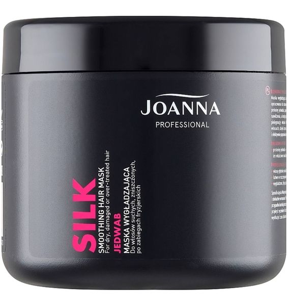 Маска для волосся Joanna Professional Silk, Розгладжуюча, для сухого, пошкодженого волосся, 500 g 5236/1 фото