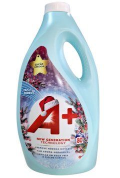Гель для прання A+ Заморожені ягоди, Універсальний, 80 прань, 4 L 00000002428 фото