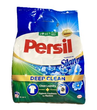 Порошок для прання Persil Deeep Clean Silan, Універсальний, Свіжість від Сілан, 17 прань, 1,02 кг 00000002327 фото