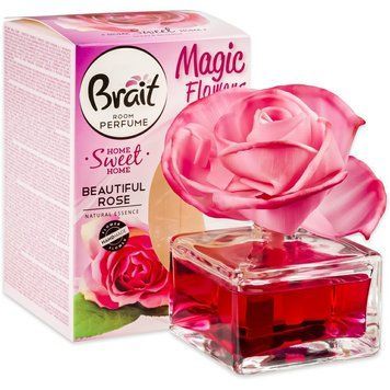 Освіжувач повітря BRAIT Magic Flower Beautiful Rose, Аромат троянди, 75 ml 30012615 фото