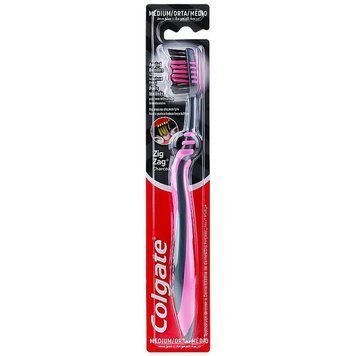Зубна щітка Colgate Zig Zag, Charcoal, Medium, Середньої жорсткості. P18352997 фото