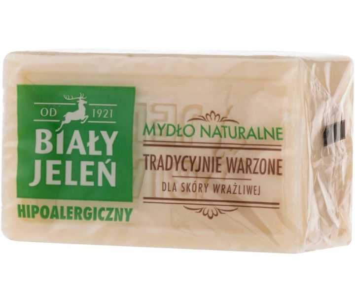 Гіпоалергенне натуральне тверде мило Bialy Jelen, 150 g 00000000774 фото