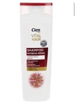 Шампунь Cien Vital Hair Intensive Repair, Відновлення пошкодженого та сухого волосся, 400 ml 00000002926 фото