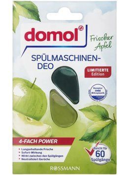 Освіжувач для посудомийної машини domol Frischer Apfel 00000003478 фото