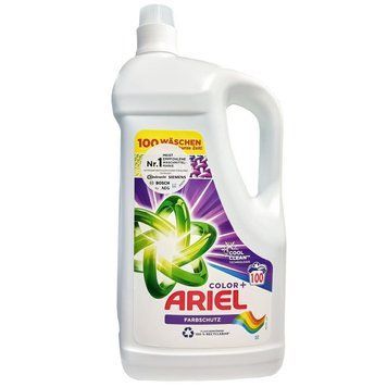 Гель для прання ARIEL Color+ Farbschutz, 100 прань, Для кольорового, 5500 ml. 90279743 фото