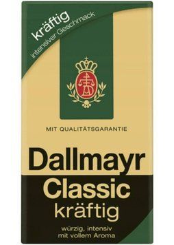 Кава мелена Dallmayr Classic Kraftig, Купаж арабіка/робуста, 500 g 00000001365 фото