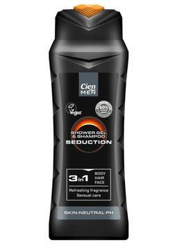 Гель для душу Cien Men 3в1 Seduction, Для чоловіків, 400 ml 00000002930 фото