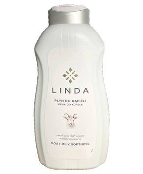 Гель-піна для ванни Linda, М'якість козячого молока, 1,3 L 00000002879 фото