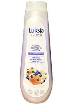 Гель для душу Luksja, Кремовий, Смачний чорничний мафін, 900 ml 33232308 C фото