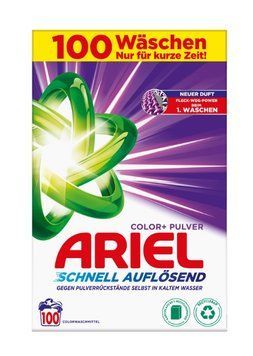 Порошок для прання Ariel Color+ Pulver, 90 прань, 4.95кг 00000003278 фото