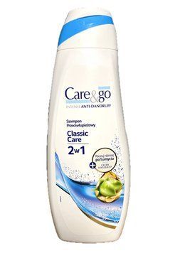 Шампунь Care&Go Classic Care 2в1, Проти лупи, Класичний догляд, 380 ml 030003899 фото