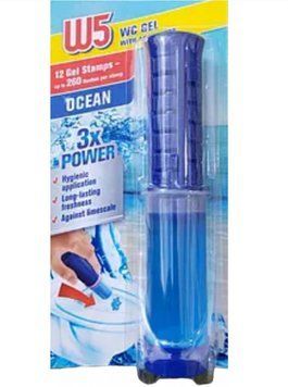 Ароматичні квіточки-гель для унітазу W5 Ocean, У шприці з дозатором, 75 ml 00000002381 фото