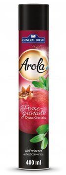Освіжувач повітря GENERAL FRESH AROLA, Гранат, Аерозоль, 400 ml 00000002330 фото