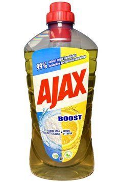 Засіб для миття підлоги AJAX, Універсальний, Харчова сода + лимон, 1 L 10215975 фото