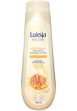 Гель для душу Luksja, Кремовий, Зволожуючий йогурт і мед манука, 900 ml 49263262 BO фото