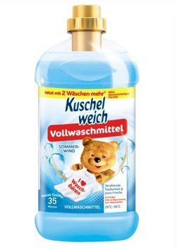 Гель для прання Kuschelweich Sommerwind, Універсальний, 35 прань, 1,925 ml 00000002682 фото