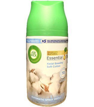 Змінний балон до автоматичного освіжувача повітря Air Wick Freshmatic, Бавовна, 250 ml 50036354 фото