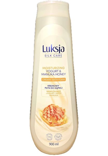 Гель для душу Luksja, Кремовий, Зволожуючий йогурт і мед манука, 900 ml 49263262 BO фото