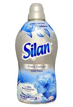 Кондиціонер для білизни Silan Fresh Control Cool Fresh, 62 прань, 1364 ml 2901989 фото