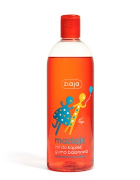 Гель для душу і ванни для дітей Ziaja Bubble Gum, Аромат жуйки, 500 ml 46931 фото