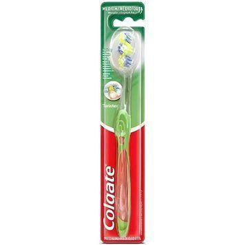Зубна щітка Colgate Twister, Medium, Середньої жорсткості. 00000003081 фото