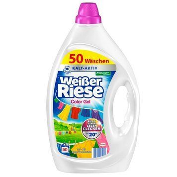 Гель для прання Wei&szlig;er Riese, Для кольорового, 50 прань, 2,25 L. 00000001884 фото