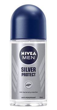 Антиперспірант кульковий NIVEA MEN Silver Protect, 50 ml 83778.560.AG.04 фото