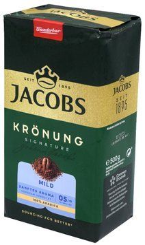 Кава мелена Jacobs Kr&ouml;nung MILD, 100% Арабіка, 05/10, 500 g 10030316 фото