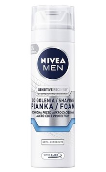 Піна для гоління NIVEA MEN Sensitive, Відновлююча, Для чутливої шкіри,, 200 ml 88562 фото