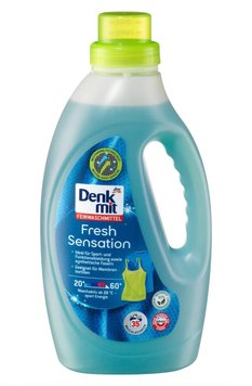 Гель для прання Denkmit Fresh Sensation, Універсальний, Для спортивних речей, 35 прань, 1,5 L 00000000092 фото