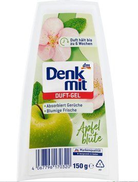 Освіжувач повітря гелевий Denkmit Apfelbl&uuml;te, Аромат яблуневого цвіту, 150 g 00000002832 фото