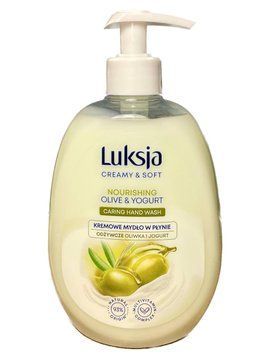 Рідке крем-мило Luksja, Оливки та йогурт, 500 ml 38002327 фото