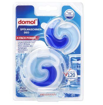 Освіжувач для посудомийної машини domol Pure Frische, 2 шт. 00000002582 фото
