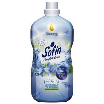 Кондиціонер для білизни Sofin Complete Care Fresh Morning, Свіжий аромат, 72 прань,1800 ml 3J263M13JA фото