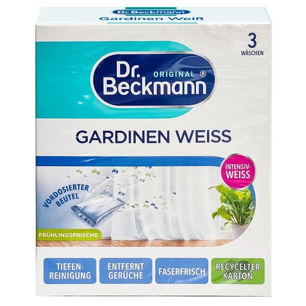 Відбілювач для штор Dr. Beckmann в пакетиках, 3 шт. по 40 g 00000002033 фото