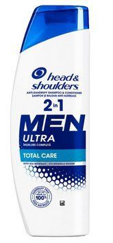Шампунь Head & Shoulders Men Ultra 2in1, Total Care, Повний догляд, 330ml 00000003581 фото