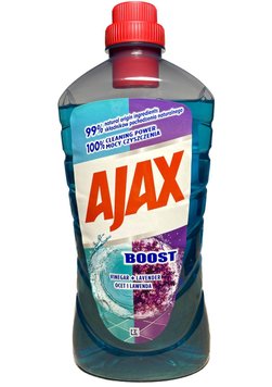 Засіб для миття підлоги AJAX, Універсальний, Оцет + лаванда, 1 L 10205554 фото