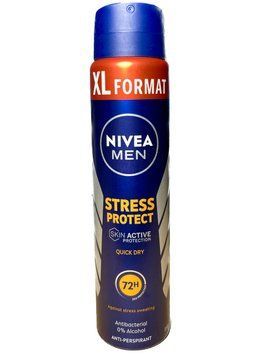 Антиперспірант-спрей для чоловіків NIVEA MEN Stress Protect, 250 ml 00000000879 фото